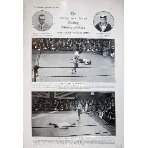  1905 Army Navy Boxing Championships Watson Campbell