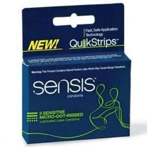  Sensis Condoms Micro Ribbed Lubricated 3 Health 