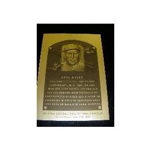  Eppa Rixby Hall Of Fame Issued Metal Card Rare Mint 