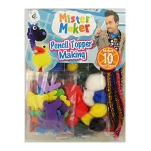    Mister Maker Mister Maker Pencil Topper Making Kit: Toys & Games