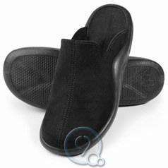 Mens Walk On Air Indoor Outdoor Slippers Shoes Black Size 12 12.5 
