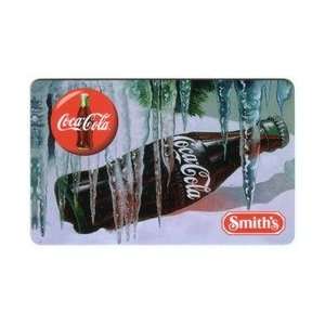  Card 1997 Smiths Coke Bottle In Snow   Seen Behind Icicles SAMPLE