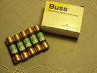 Buss AGC 1/2 Glass Fuse 1/2 Amps, 250 Volts Box Of 5  