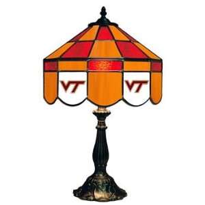 Virginia Tech 14 NCAA Stained Glass Executive Table Lamp   140XTL 