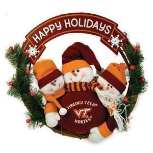  Virginia Tech Hokies VT NCAA 20 Three Snowmen Football 