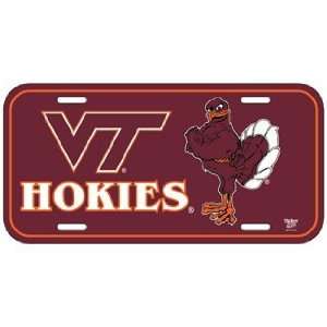 Virginia Tech Hokies License Plate: Sports & Outdoors