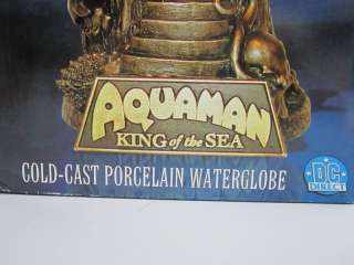 Aquaman king of the sea superhero waterglobe snow water globe 1338 