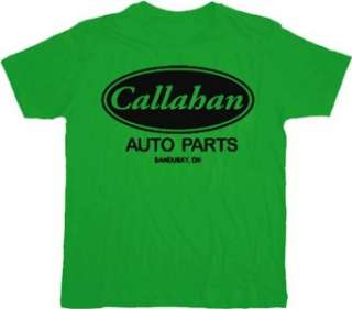  Tommy Boy Callahan Auto Parts Green T shirt Tee Clothing