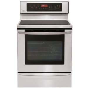 LG: 30 Freestanding Electric Range with 5 Radiant Elements Including 