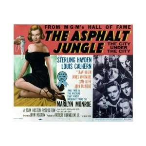  The Asphalt Jungle, with James Whitmore, Marilyn Monroe 