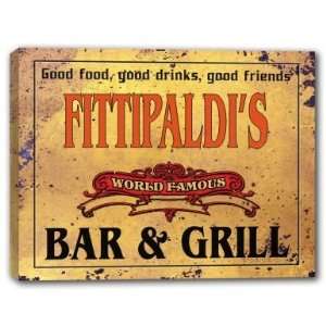  FITTIPALDIS Family Name World Famous Bar & Grill 