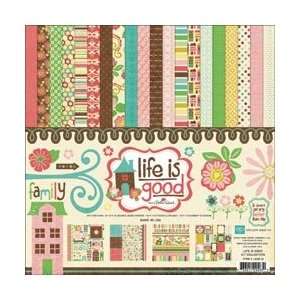  New   Life Is Good Collection Kit 12X12 by Echo Park Paper 
