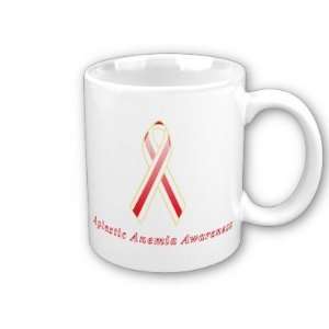  Aplastic Anemia Awareness Ribbon Coffee Mug: Everything 