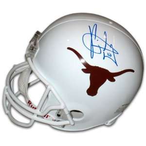  Autographed Vince Young Helmet   Replica Sports 