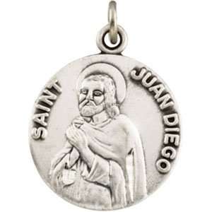   18.00 Mm;P;St. Juan Diego Medal St. Juan Diego Medal W/ 18 Inch Chain