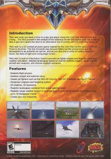 RED JETS Cold War Mig Flight Simulation PC Game NEW BOX 3700211501514 