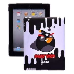    Gear4 Angry Birds Case for Ipad 2   Black Bomber Bird Electronics
