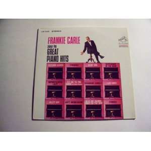   the Great Piano Hits Frankie Carle His Piano and Orchestra Books