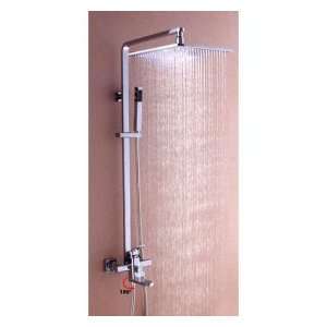 Factory drop ship Chrome Wall mount Tub / Shower Faucet With 10 inch 