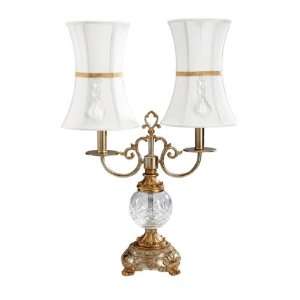   24 Decorative Victorian Style Double Arm Table Lamp