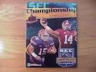 1999 SEC Championship Game Alabama Crimson Tide Florida