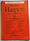 HARPERS Magazine January 1940 H C BATES ALDOUS HUXLEY  