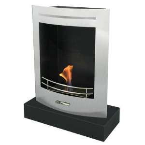  VioFlame Small Curved Portable Convection Fireplace