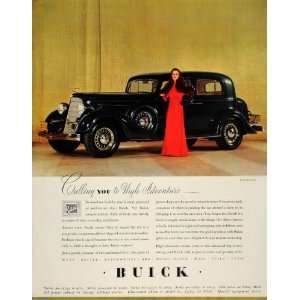 1934 Ad Buick Antique Automobiles Car Show Enthusiasts 