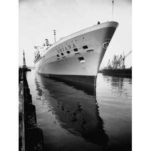  SS Oriana New Ship Passenger Liner Maiden Voyage in 