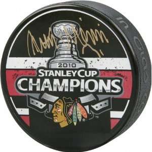 Antti Niemi Chicago Blackhawks Autographed 2010 Stanley Cup Champions 