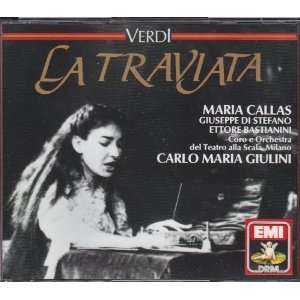  La Traviata Giuseppe Verdi / MAria Callas / Di Stefano   2 