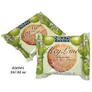 Nikkis Cookies Key Lime (Pack of 24)  Grocery & Gourmet 