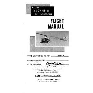  Bell Helicopter 47 G 3B 2 Flight Manual   1967 Bell 47 G 