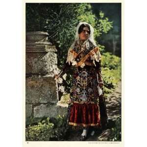  1924 Print Spain Fashion Gervais Courtellemont Peasant 