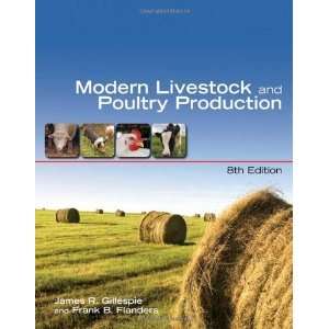   Livestock & Poultry Production [Hardcover] James R. Gillespie Books