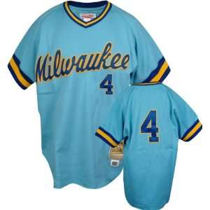 Paul Molitor Mitchell & Ness Authentic 1982 Road Milwaukee Brewers 
