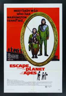 ESCAPE FROM THE PLANET OF THE APES * MOVIE POSTER 1971  