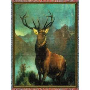  Monarch of the Glen Throw   70 x 54 Blanket/Throw: Home 