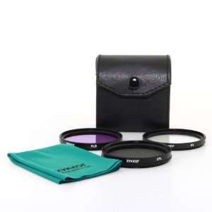  Zykkor 58 mm CPL, UV, FLD filters kit with case and 