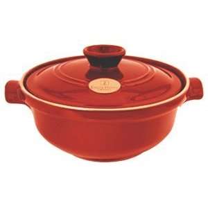  Emile Henry Flame Braising Pot   3.6 L   Red: Kitchen 