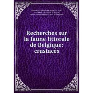   et des beaux arts de Belgique Beneden (Pierre Joseph van Books
