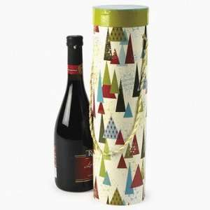  Christmas Print Wine Boxes With Handles   Gift Bags, Wrap 