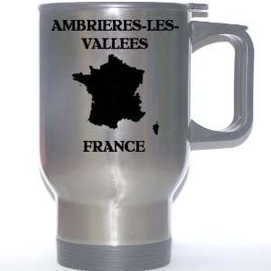  France   AMBRIERES LES VALLEES Stainless Steel Mug 