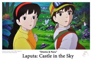 Laputa Castle in Sky Studio Ghibli Poster 20x30 2011  