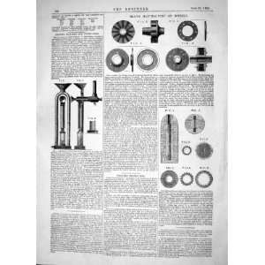 ENGINEERING 1863 GRAY MANUFACTURE WHEELS BROWN WARMING VENTILATION 
