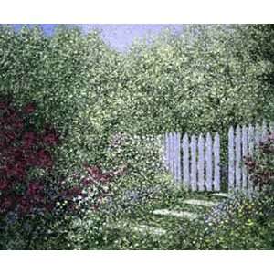  Patrick Antonelle   Garden Gate Canvas Giclee