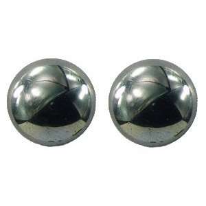  Solid Hematite   Magnetic Therapy Earrings (PRSL): Jewelry
