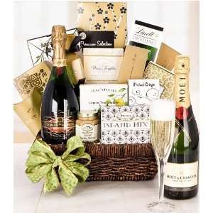 Moet Champagne Dreams Gift Basket  Grocery & Gourmet Food