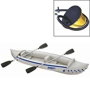  Sea Eagle 370 Inflatable 2 Person Kayak Startup Package 