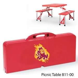 Arizona State Printed Picnic Table Red:  Kitchen & Dining